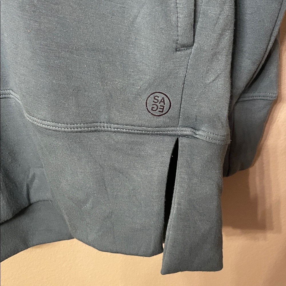 Teal Long Sleeve Sweatshirt - Picture 4 of 5